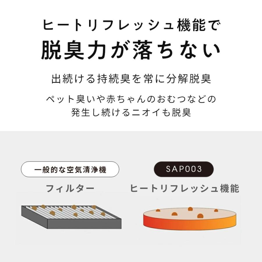 cado カドー SAP-003 SAP 除菌脱臭機 脱臭機、消臭機