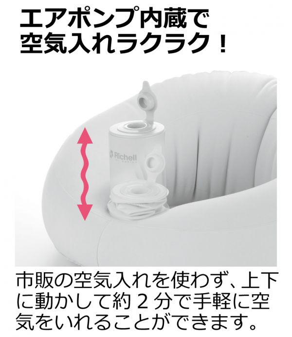 ふかふかベビーソファ リッチェル Richell