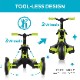 GLOBBER エクスプローラー トライク 3in1/ティール
