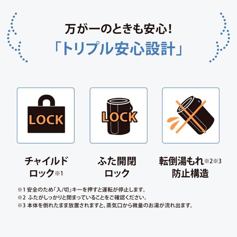 象印 スチーム式加湿器 EE-RT35-WA（ホワイト） 加湿器