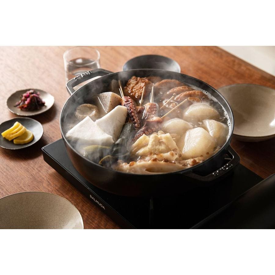 バルミューダ 【正規店】カセットコンロ Table Stove(テーブルストーブ) コンロ テーブルコンロ カセットボンベ ブラック KGS01JP
