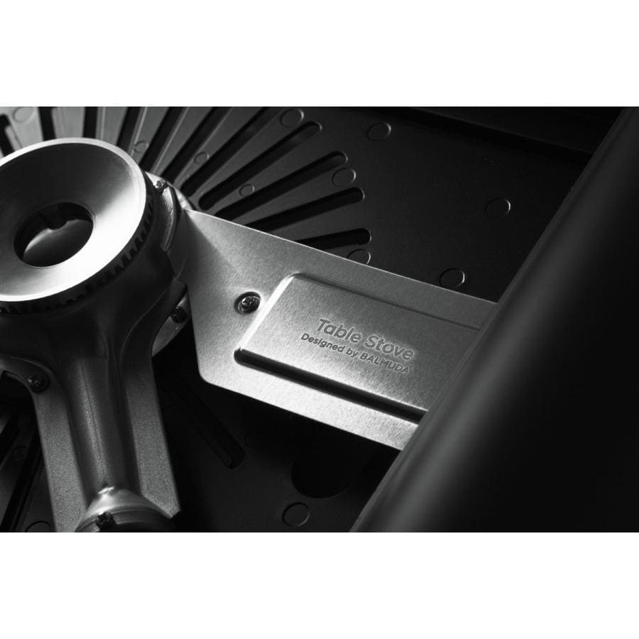 バルミューダ 【正規店】カセットコンロ Table Stove(テーブルストーブ) コンロ テーブルコンロ カセットボンベ ブラック KGS01JP