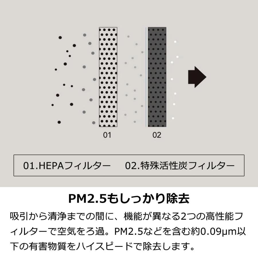 cado カドー PM2.5対応空気清浄機 LEAF 130 AP-C130【17畳タイプ】