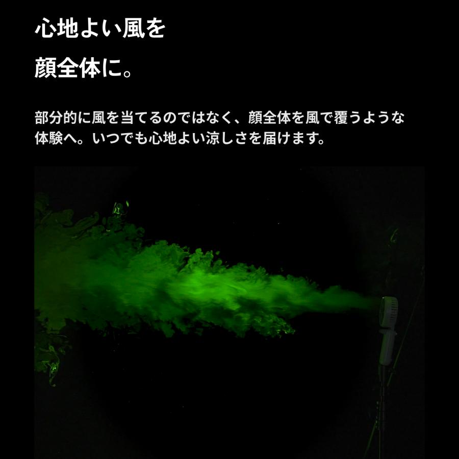 cado ハンディファン STREAM Mini PD急速充電 4段階調整 小型 携帯扇風機 ポータブル 冷却力