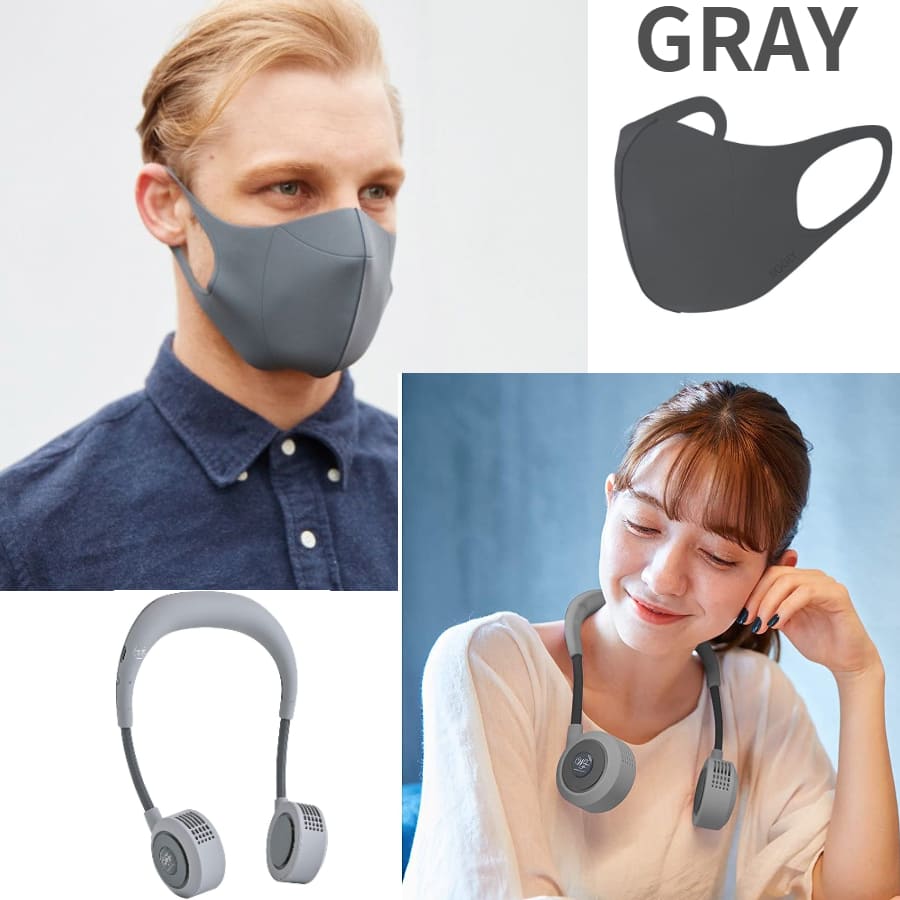 【セット割引】ダブルファン+ウルトラパフマスクJIGGLY セット