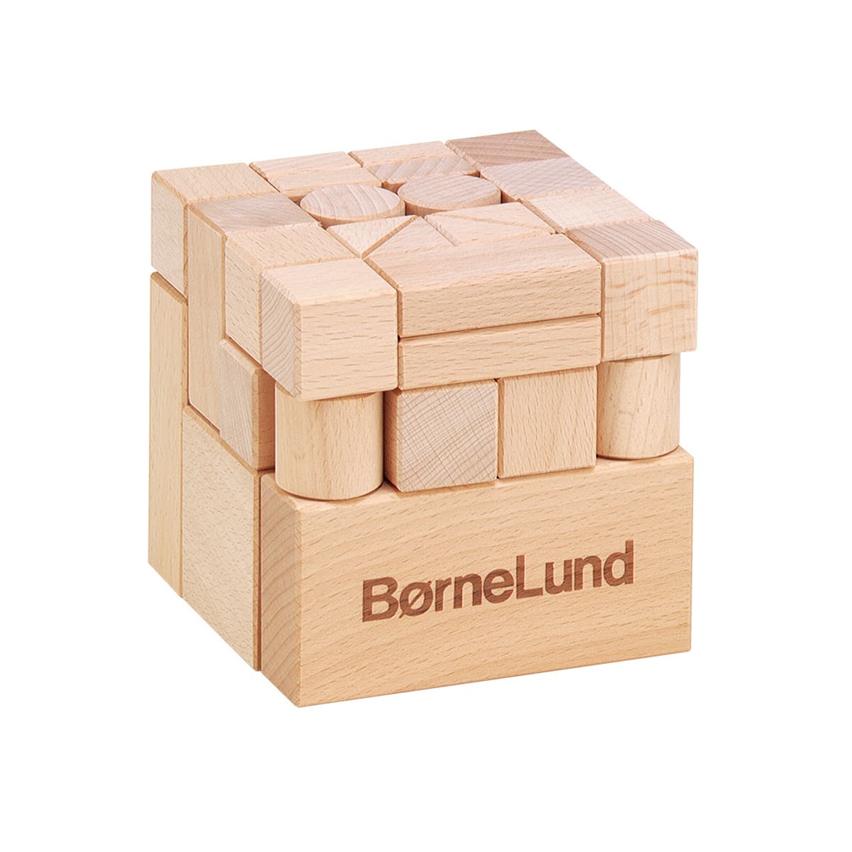 ボーネルンド オリジナル積み木 S 【積み木のほん付】 1歳頃 BZID003