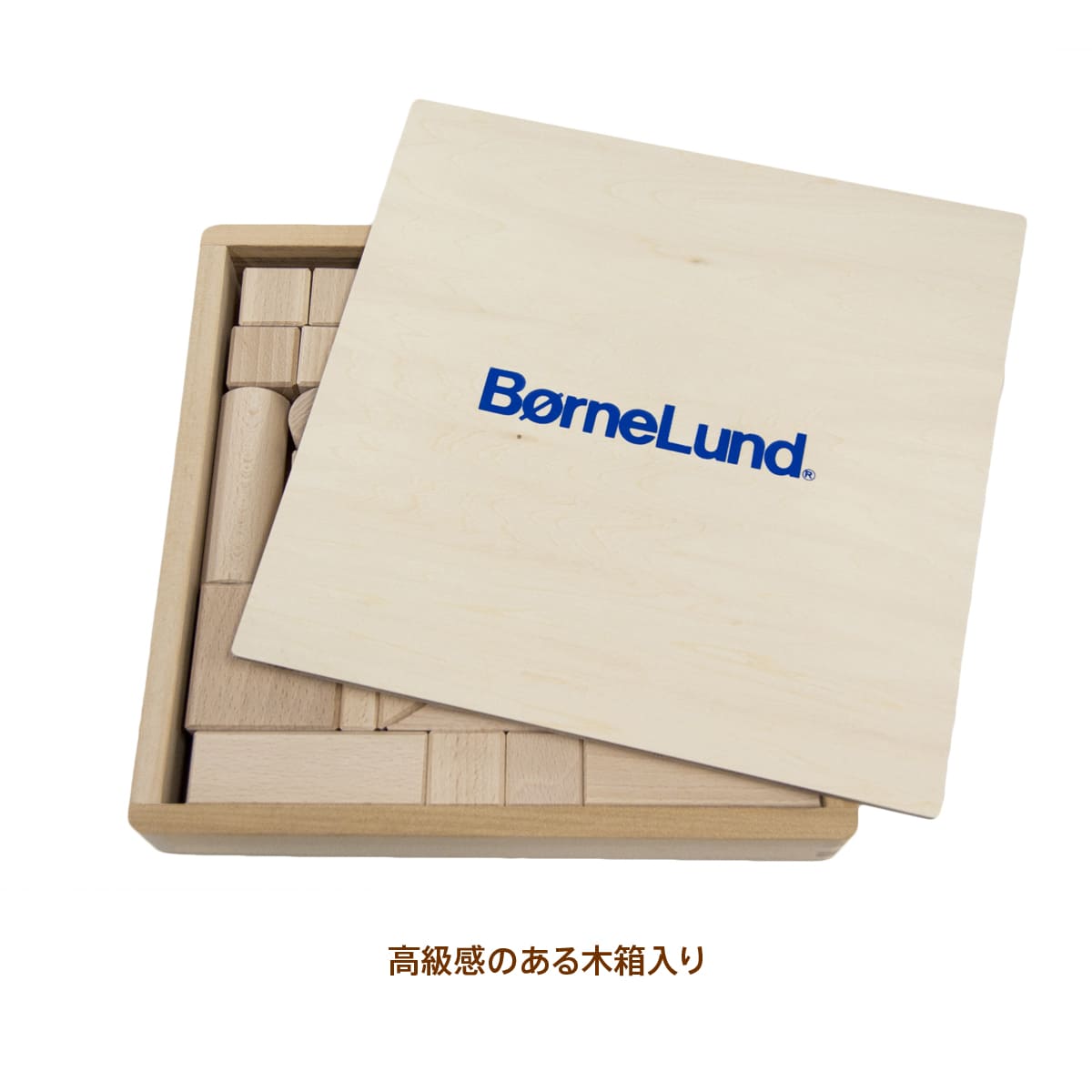 ボーネルンド オリジナル積み木 S 【積み木のほん付】 1歳頃 BZID003