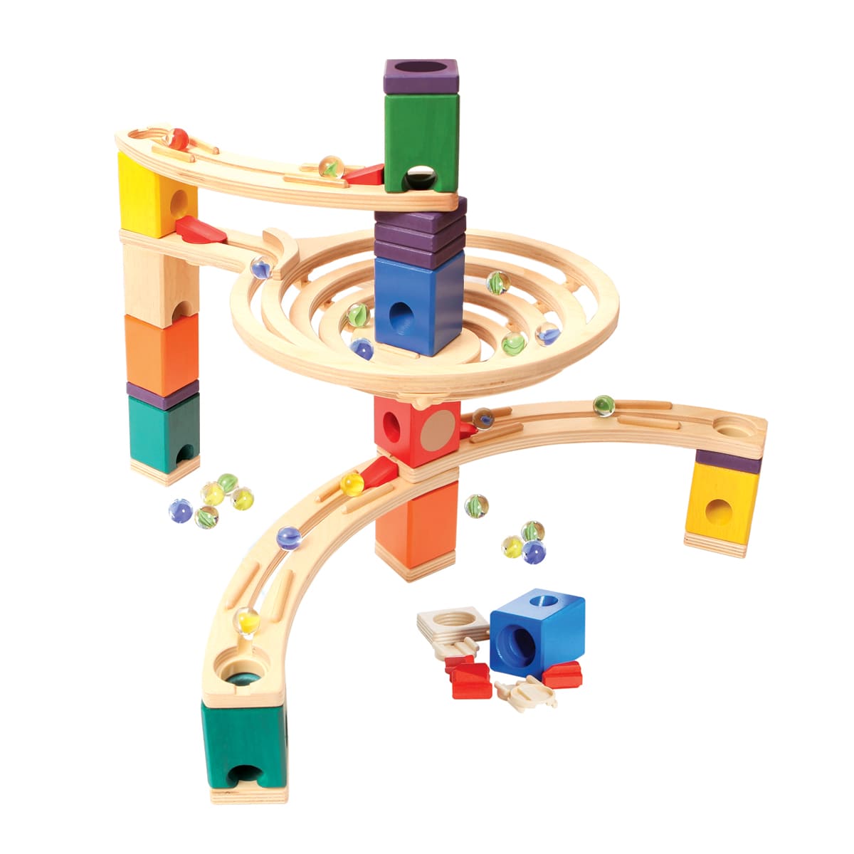 Quadrilla クアドリラ　ベーシックセット＋ツイスト＆レール　2つセット クアドリラ・ツイスト＆レールセット: ｜教育・保育関係者向け