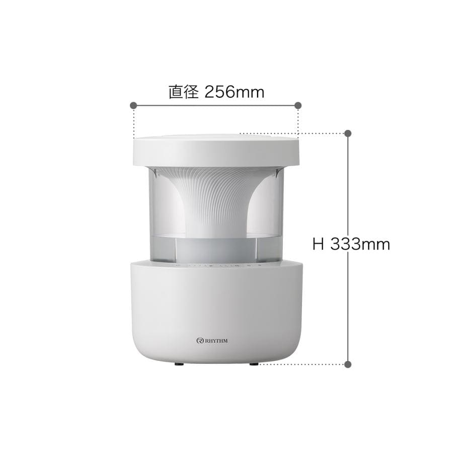 RHYTHM プールレス加湿器　MIST 300 超音波式　リズム リズム プールレス超音波式加湿器 MIST 300 レビュー。お手入れ