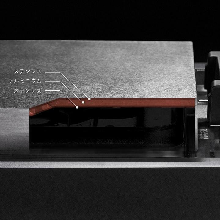 バルミューダ ホットプレート BALMUDA The Plate Pro K10A-BK