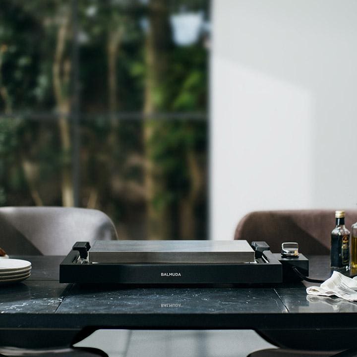 バルミューダ ホットプレート BALMUDA The Plate Pro K10A-BK