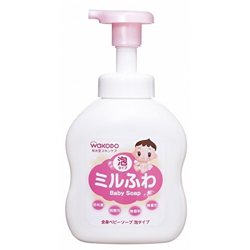ミルふわ 全身ベビーソープ 泡タイプ 本体 450mL