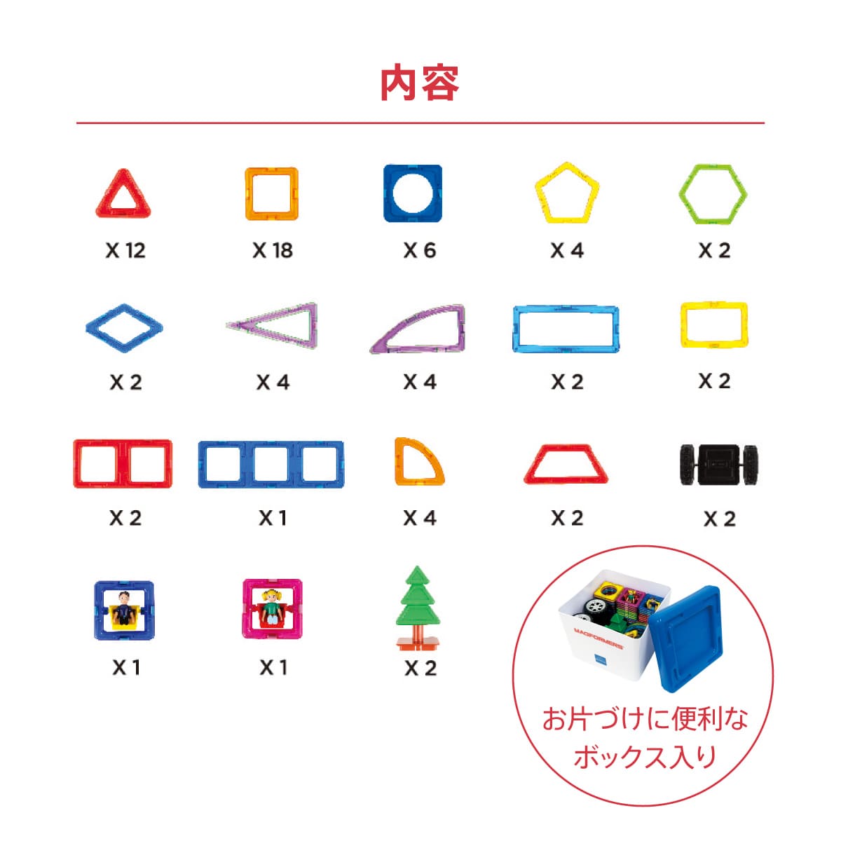 MAGFORMERS ディスカバリーボックス 楽天市場】【包装・熨斗無料】正規品 マグ・フォーマー