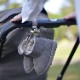 ベビーカー用 シューズクリップ ペットボトルクリップ LITTA GLITTA（リッタグリッタ） ピクシーフックリップ( ベビー 金具 おしゃれ ベビーカークリップ マルチフック 出産祝い PIXIE HOOCLIP)