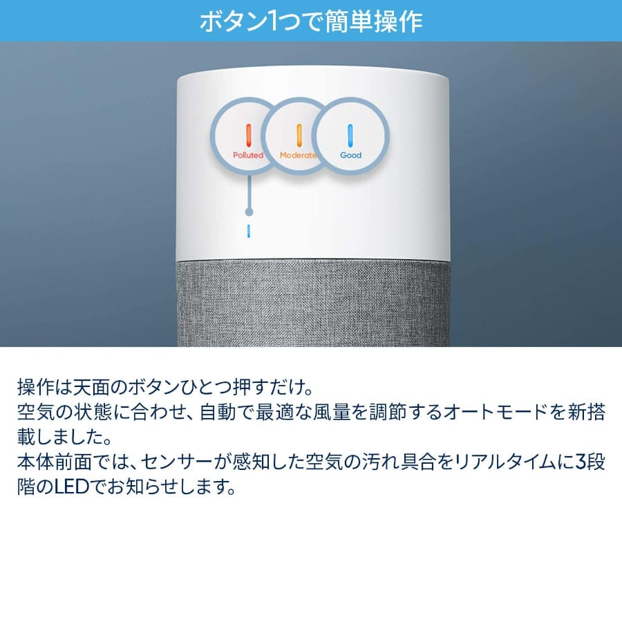 ブルーエア 空気清浄機 Blue 3210 15畳 105534 | デザイン家電