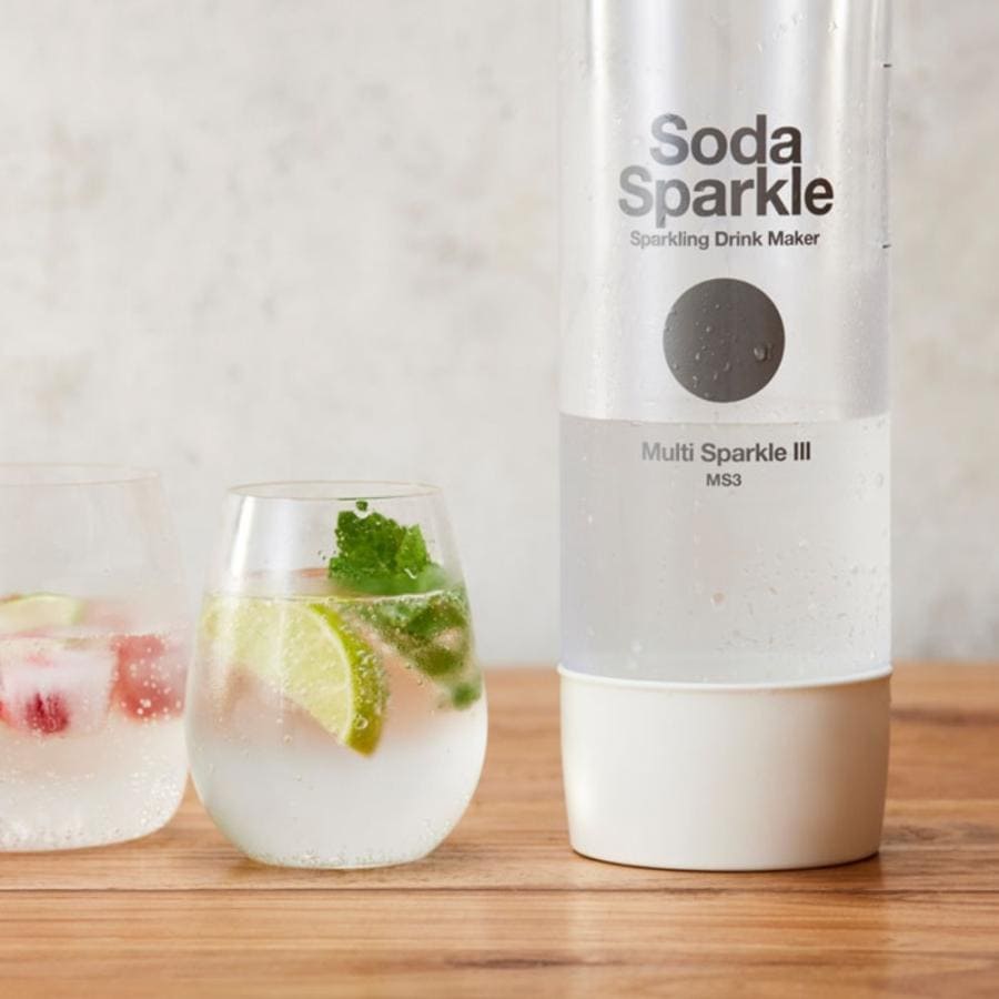 【公式ショップ】ソーダスパークル マルチスパークル3 炭酸水メーカー MS3 ジュース対応 炭酸水 ソーダ お酒 ガスカートリッジ 5本付 SodaSparkle ソーダメーカー 炭酸水製造機