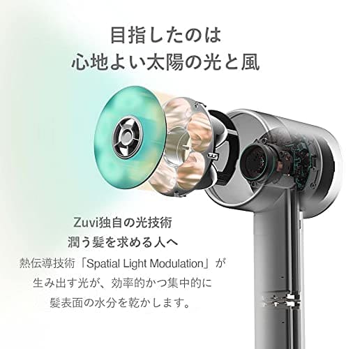 Zuvi Halo（ズービィ ヘイロー） コードレスヘアドライヤー ズービ―ヘイロー ドライヤー【国内正規販売店】