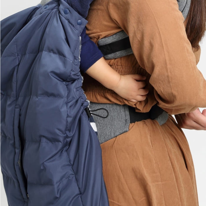 SALE】 抱っこ紐ケープ 極暖プレミアムダウンケープ 世