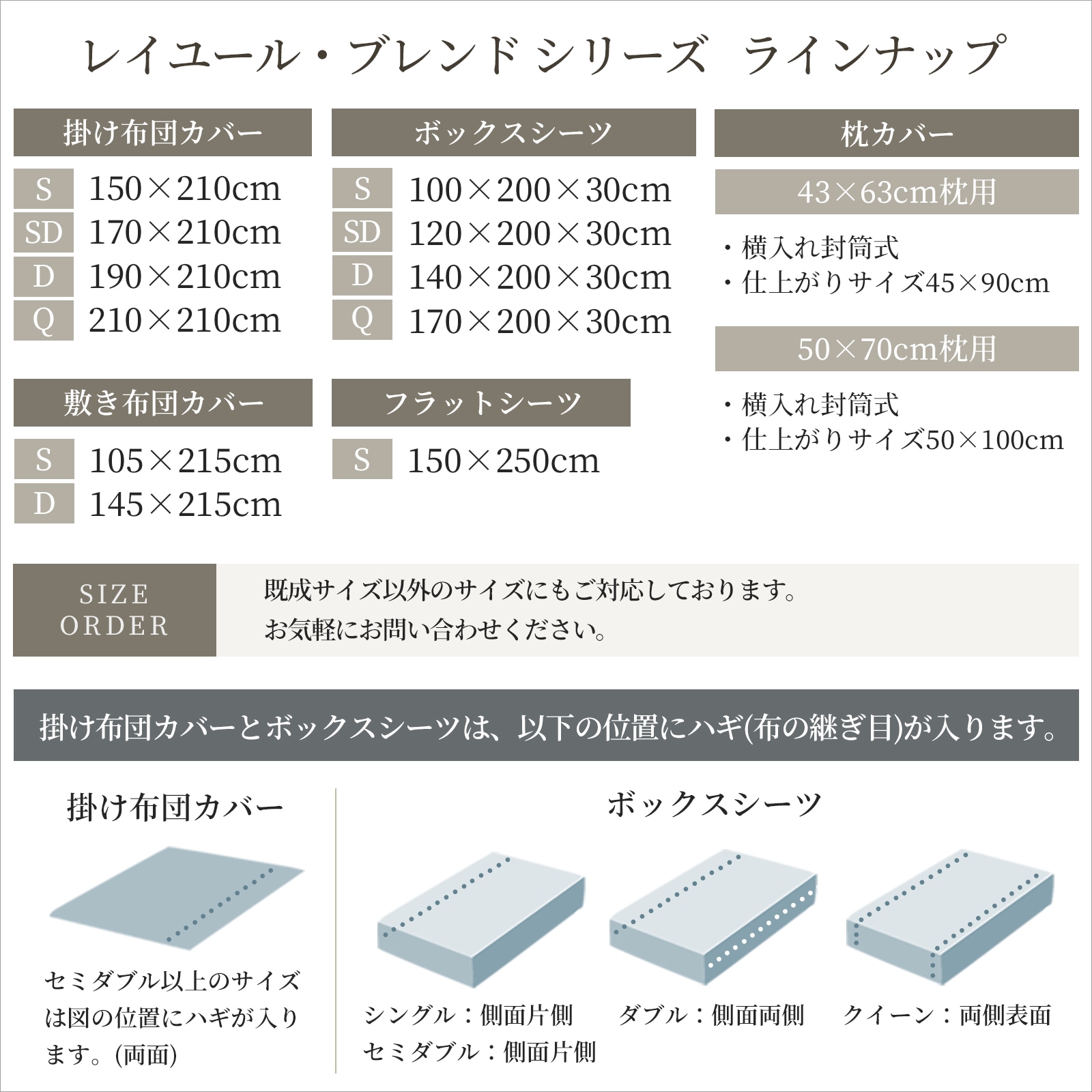 【11/30日迄5%OFF クーポンで最大20%off】 布団カバーセット 4点セット ダブル リネン & コットン ( 麻 & 綿 ) 布団カバー 日本製 レイユール・ブレンド