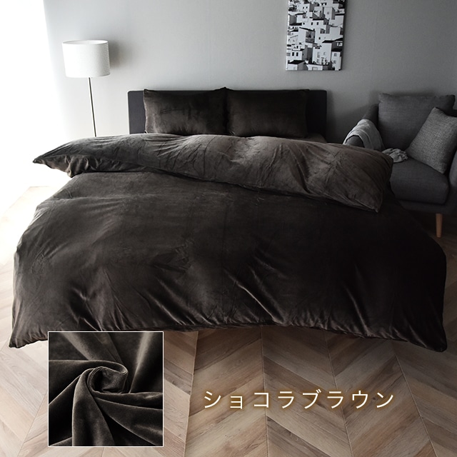 マイクロファイバー ボックスシーツ ベッドシーツ 暖か あたたか 北欧 クイーンサイズ ベルベット調