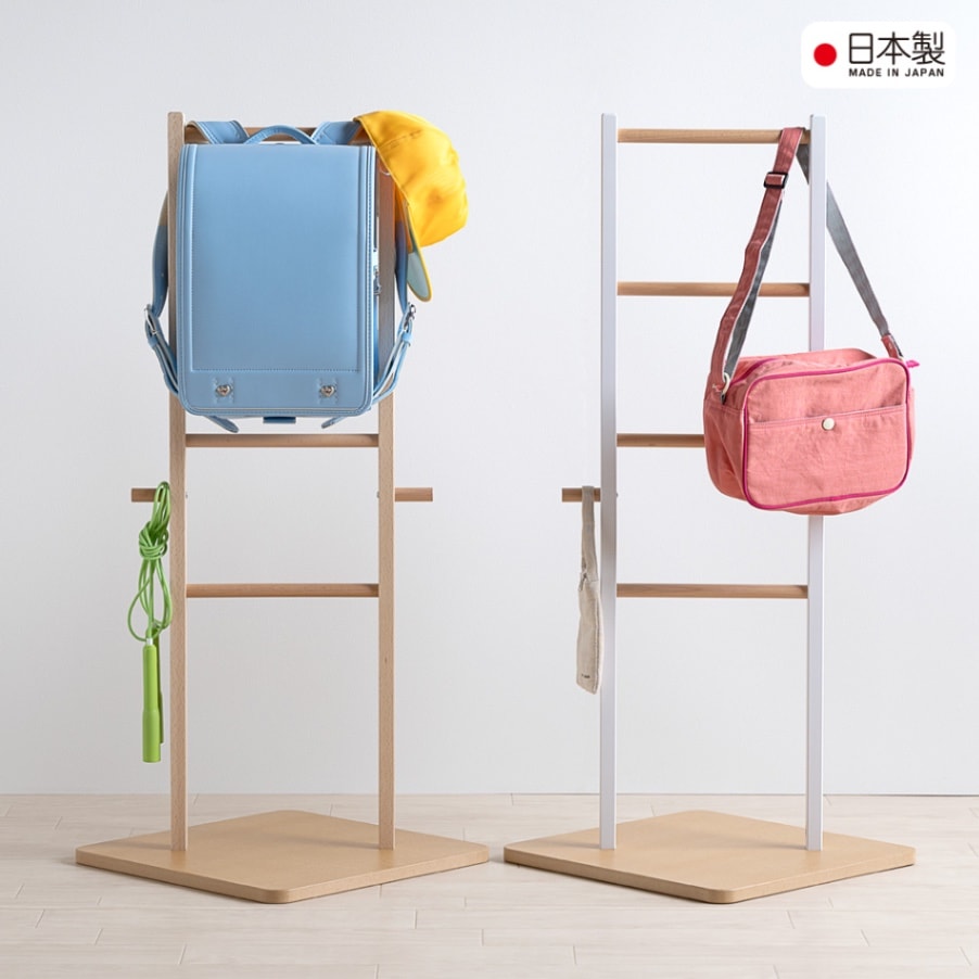 キッズハンガーラック　ランドセル掛け 木製　洋服掛け 楽天市場】【楽天1位】ハンガーラック 幅60cm×高さ120cm 子供 キッズ