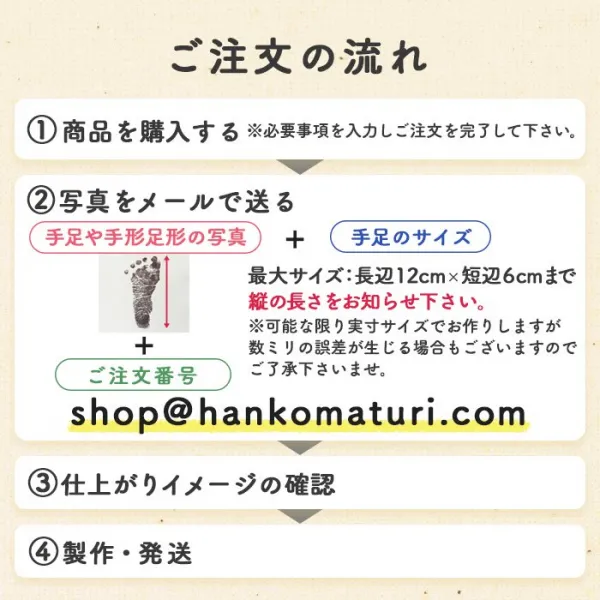 赤ちゃん 手形 足形 名入れ キーホルダー ギフト プレゼント［写真入稿OK］【送料無料】【ゆうパケット】 (HK020)(5営業日発送)
