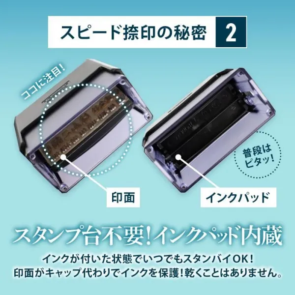 ゴム印 住所印 回転ゴム印 スタンプ 会社印 社判 / 回転式住所印 58×22mm / 印鑑 はんこ 【4～5営業日以内の出荷予定(土日祝除く)】 (HK090)