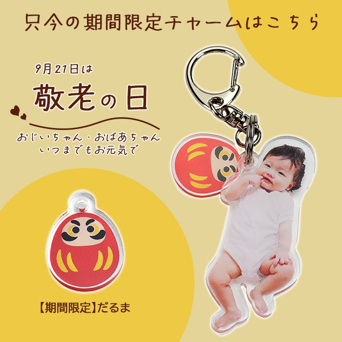 オリジナル アクリルキーホルダー 写真 うちの子 プレゼント 子ども 孫 赤ちゃん ペット 誕生日 母の日 父の日 敬老の日 グッズ 【送料無料】【ゆうパケット】 (HK020)(5営業日発送)