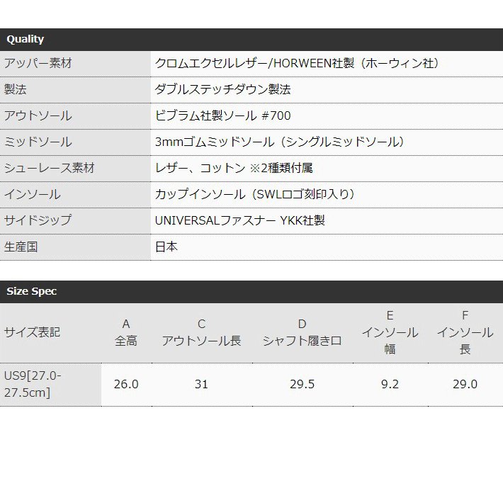 SWL[8595HT]クロムエクセルレザーエンジニアブーツ ビブラムソール#700　BURGUNDY