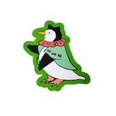 [公式] メーカー直営　 ラブリーフレンズ 　キャラクターステッカー 猫耳ペンギン　lovelyfriends　LV1038|ステーショナリー|商品一覧