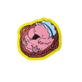 [公式] メーカー直営　 ラブリーフレンズ 　キャラクターステッカー はりもぐら（赤ちゃん）　lovelyfriends　LV1039|ステーショナリー|商品一覧