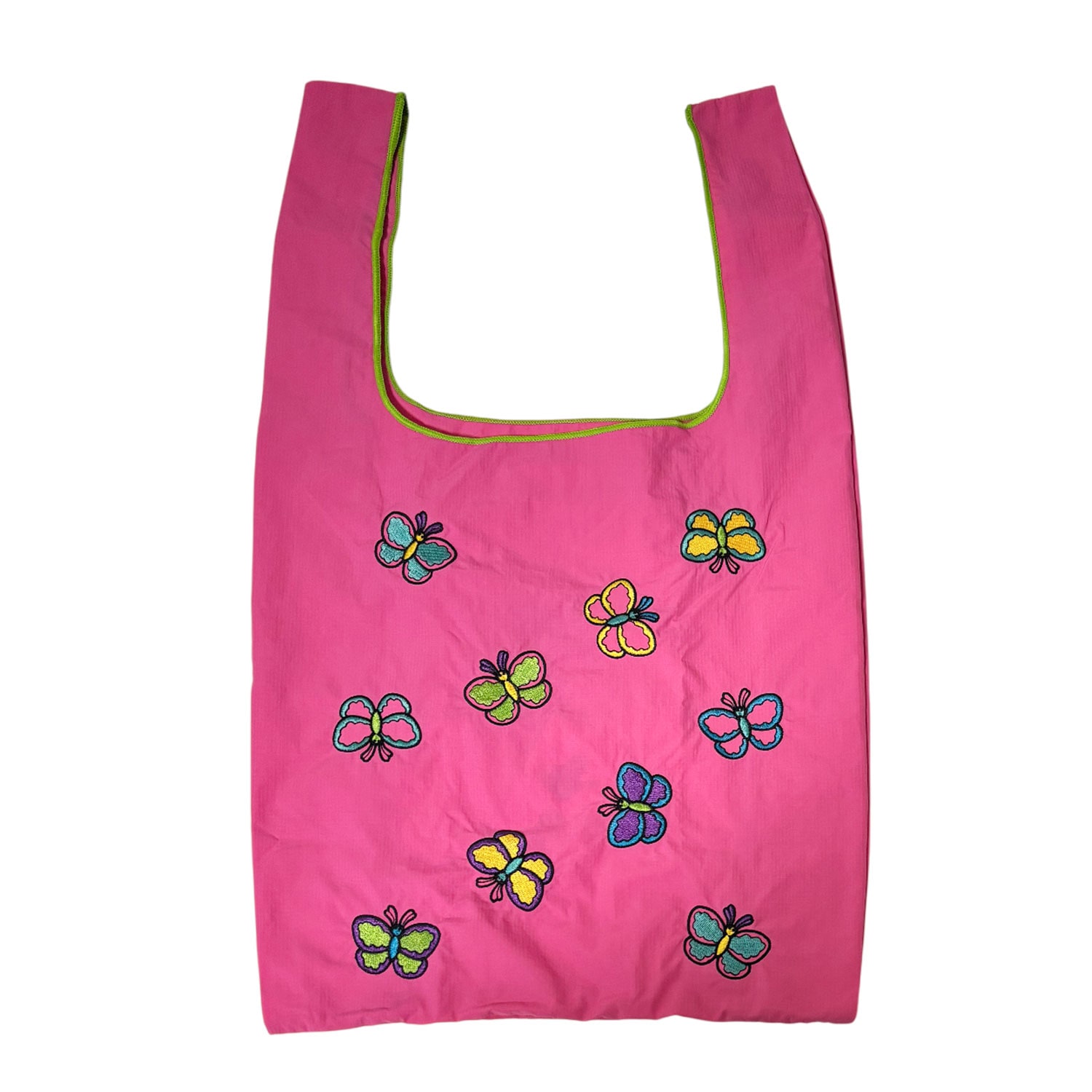 [公式] メーカー直営 ラブリーフレンズ 刺繍エコバッグ ピンク