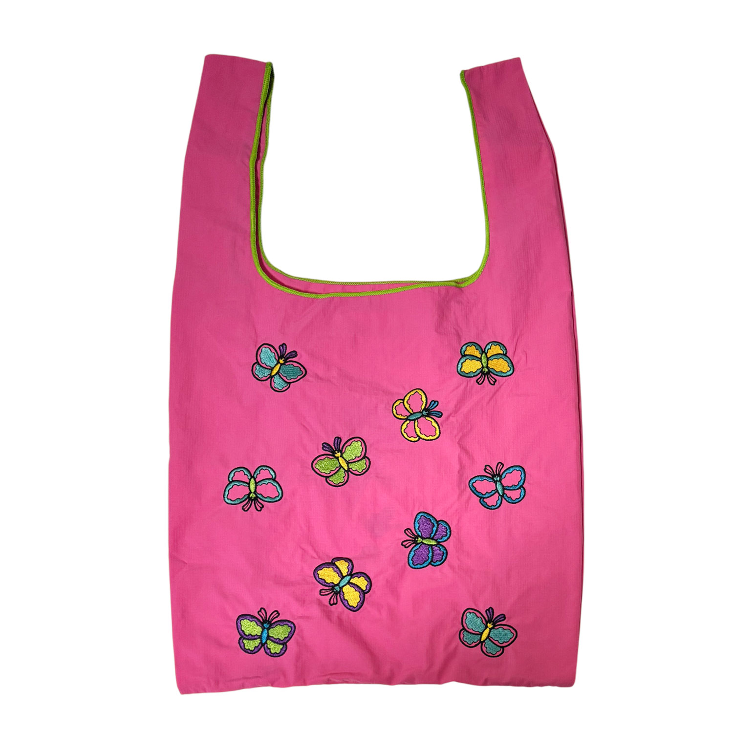 [公式] メーカー直営 ラブリーフレンズ 刺繍エコバッグ ピンク