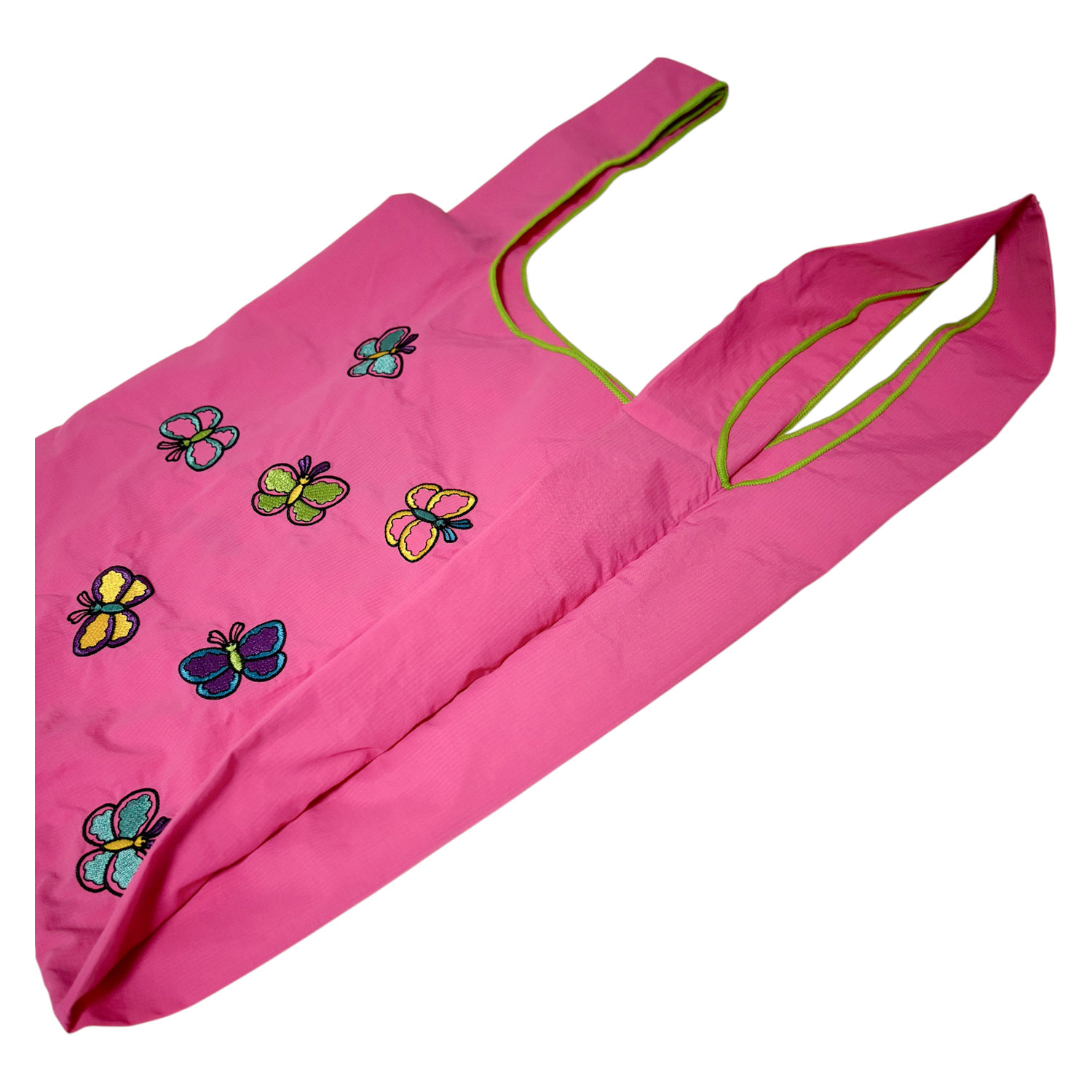 [公式] メーカー直営 ラブリーフレンズ 刺繍エコバッグ ピンク