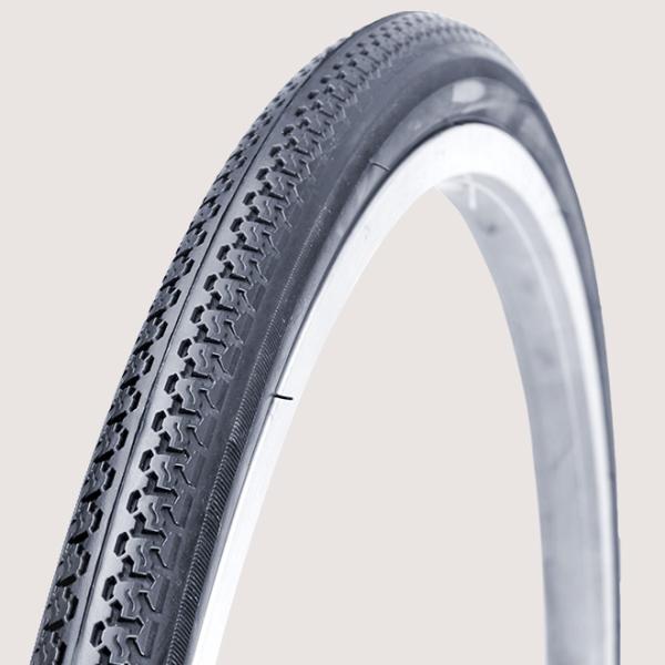 自転車 タイヤ 26インチ 27インチ 2本 黒 ブラック WO 26x1-3/8 27x1-3