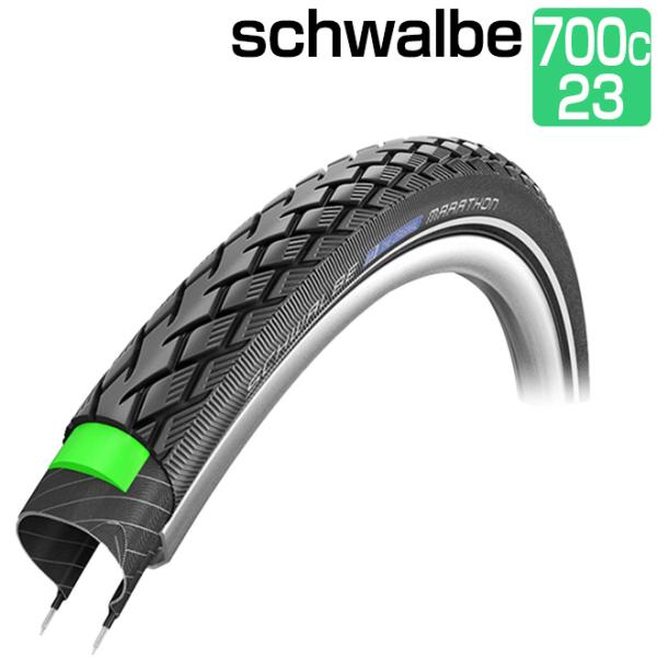 ��ž�� ������ SCHWALBE ������� �ޥ饽�� 700��23C �֥�å�