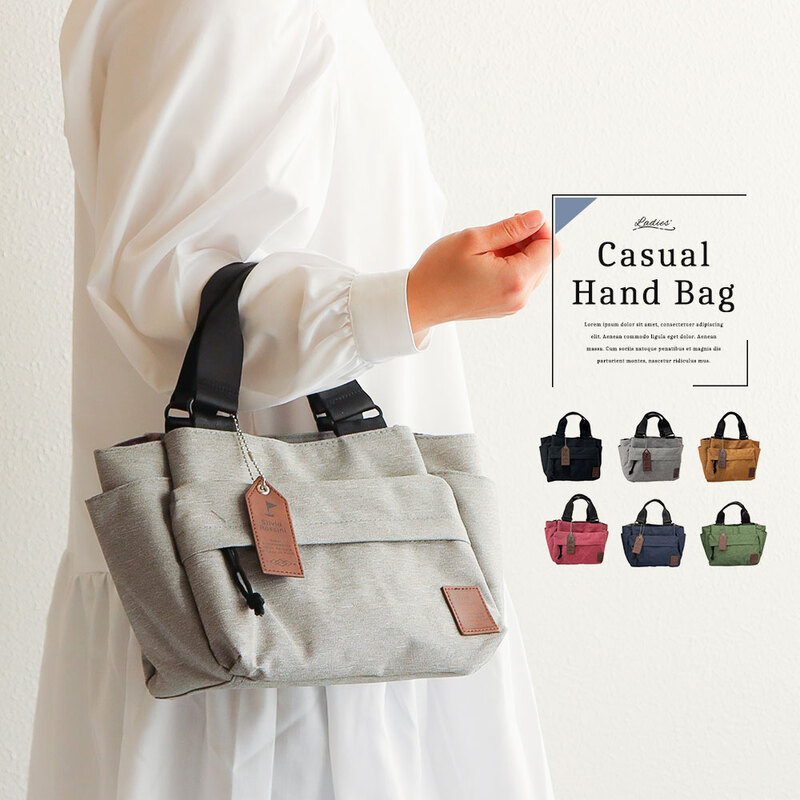 ハンドバッグ レディース 小さめ サブバッグ 通勤 仕事 ミニバッグ トートバッグ 黒 ブラック グレー ブラウン 赤 ネイビー グリーン