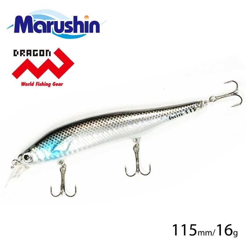 マルシン ミノー FLOATING Invite ボラ 115mm 16g ハードルアー