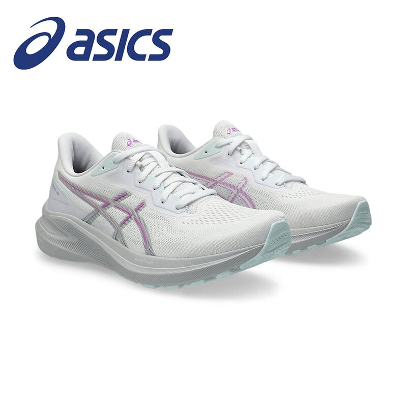 アシックス ランニング レディース 陸上 靴 シューズ スポーツ ブラック ホワイト ブルー GT-1000 13 1012B663 asics