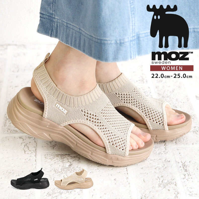 シューズ・サンダルその他 Moma Heeled shoes MOZ サンダル レディース 厚底 メッシュ 靴 シューズ スポサン