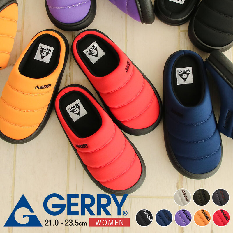 gerry サボサンダル レディース ジュニア サボ サンダル モックシューズ スリッポン 靴 クロッグサンダル キャンプ シューズ ジェリー
