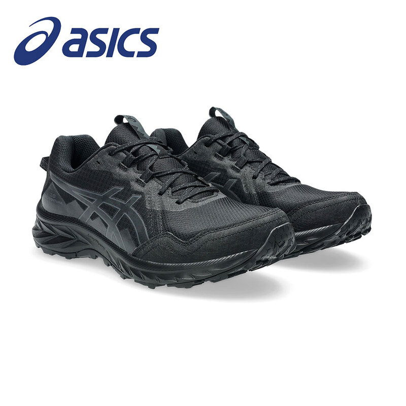アシックス メンズ トレイルランニングシューズ 靴 運動 ブラック グレー GEL-VENTURE 10 1011B966 asics