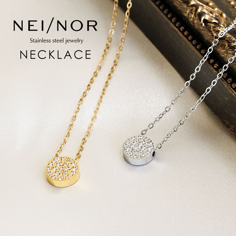 Nei/nor ネックレス 首飾り お肌に優しい サージカルステンレス 変色