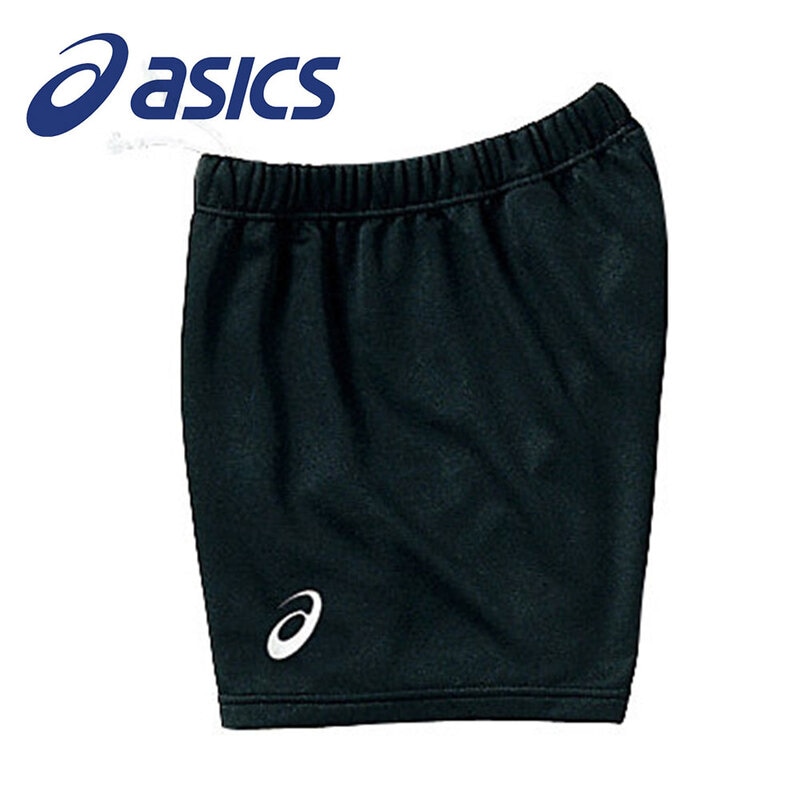 アシックス バレーボール ゲームパンツ ドライゲームパンツ ワンポイント ロゴ 黒 ブラック ネイビー ブルー レッド asics 2054A037