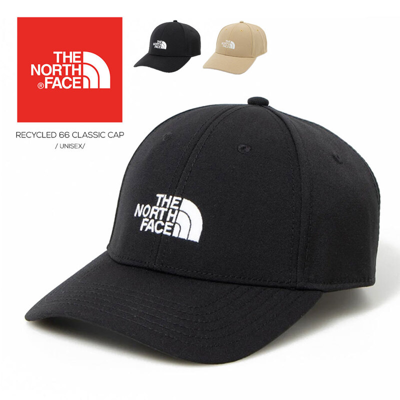 ノースフェイス キャップ レディース メンズ RECYCLED 66 CLASSIC CAP ブランド 帽子 ロゴ ユニセックス UV 日焼け防止 THE NORTH FACE NF0A4VSV