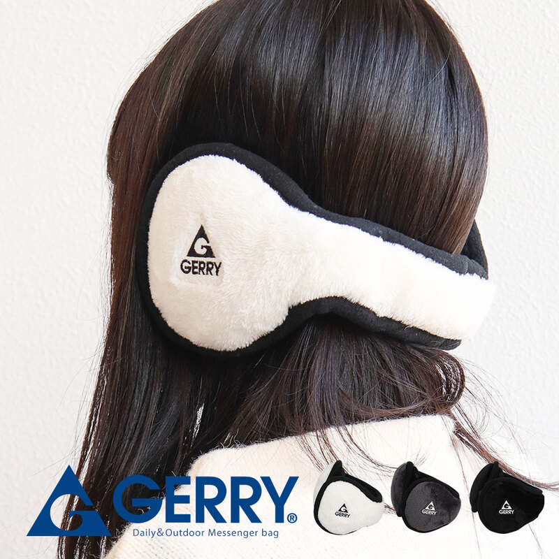 ジェリー イヤーマフ レディース メンズ イヤーマフラー おしゃれ イヤマフ 秋冬 アウトドア ブラック ホワイト グレー z1476 gerry