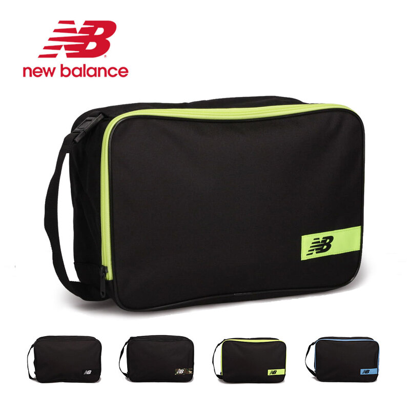 ニューバランス バッグ スポーツ シューズケース トレーニング ジム 黒 ブラック シューズケース LAB55623 new baalnce