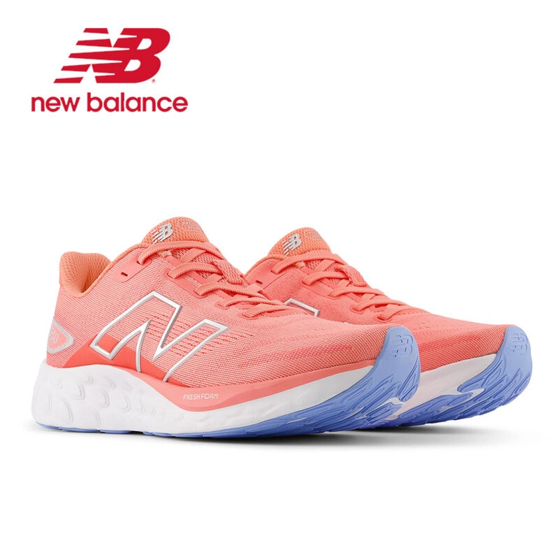 ニューバランス ランニングシューズ レディース 軽量 スニーカー 靴 クッション性 ローカット 紐 トレーニング ジム メッシュ Fresh Foam v8 w680 New Balance