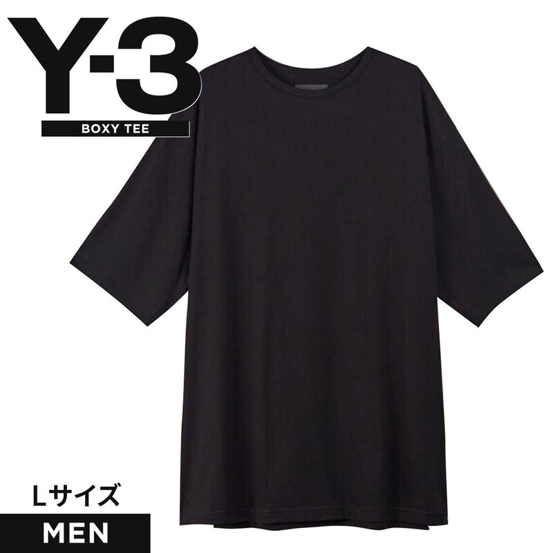 ワイスリー y-3 tシャツ 半袖  H44790 メンズ 黒 ブラック ボクシーティー ヨウジヤマモト カジュアル アディダス adidas