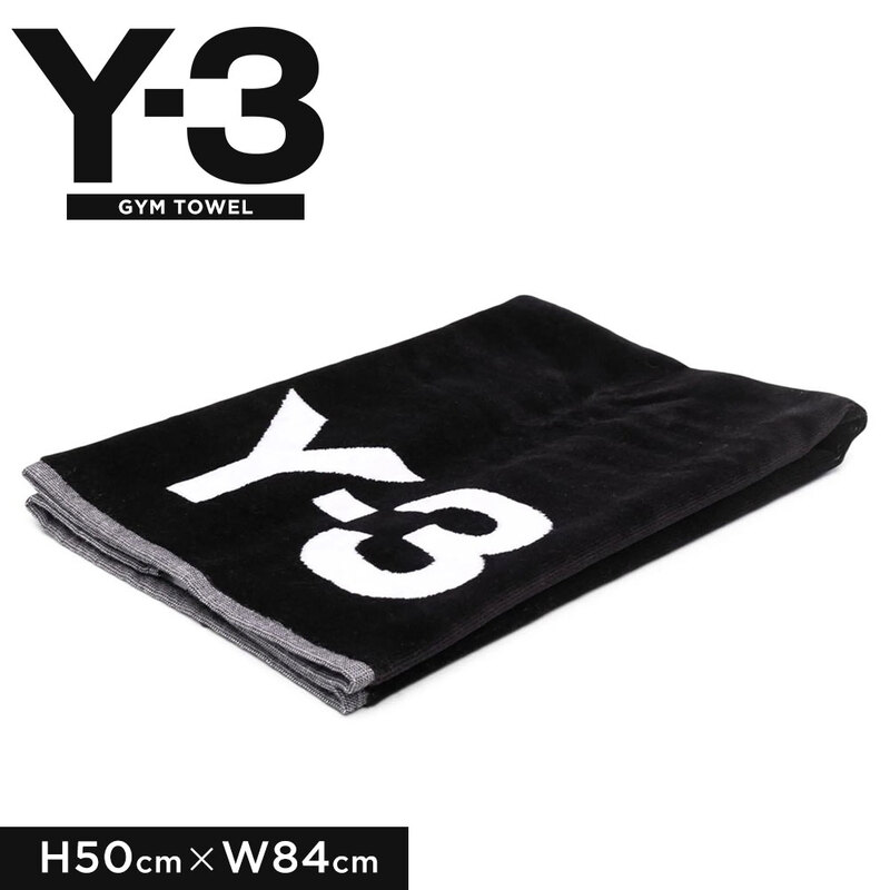 ワイスリー y-3 タオル HD3322 スポーツ フェイス ロゴ 春 夏 秋 冬 黒 ブラック ヨウジヤマモト Y-3 アディダス adidas
